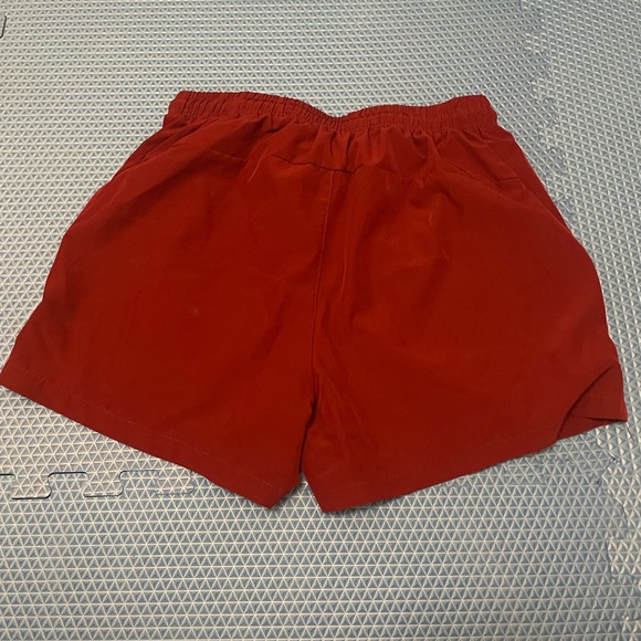 Red Drawstring Shorts - Picture 2 of 3